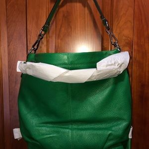 NWT Beautiful Green Coach Shoulder Bag
